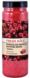 Fresh Juice Perełki do kąpieli Cherry & Pomegranate 450ml