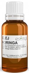 Olej Moringa Nierafinowany, Tłoczony na Zimno, 20 ml