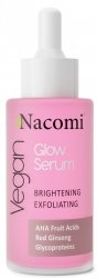 Serum do Twarzy Glow Rozjaśniająco - Złuszczające, Nacomi