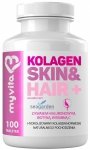 Collagen Skin & Hair Complex, Hair Skin Nails, Myvita, 100 tablets