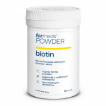 Powder BIOTIN, Biotyna, Suplement Diety w Proszku, ForMeds