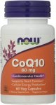 Коэнзим Q10 60 мг, Now Foods, 60 капсул