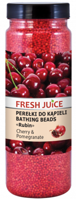 Cherry & Pomegranate Bath Pearls, Fresh Juice, 450g 