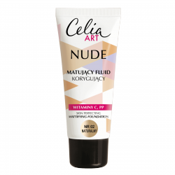 Celia Art Nude Matujący Fluid korygujący nr 02 naturalny  30ml