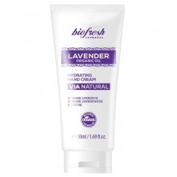 Nawilżający krem do rąk z organiczną lawendą, 50ml