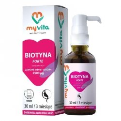 Biotine drops FORTE 2500 mcg, MyVita 30ml