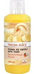 Banan & Mango Bath Foam, Fresh Juice, 1000ml