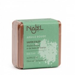 Aleppo Soap with Red Clay, Najel, 100g