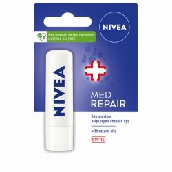 NIVEA Lip Care Regeneracyjna pomadka do ust Med Repair 4.8 g