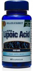 ALA - Kwas Alfa Liponowy 100 mg, Holland & Barrett, 60 kapsułek