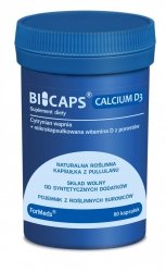 BICAPS CALCIUM D3 Vege, Formeds, 60 capsules