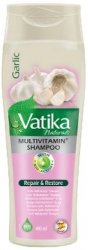 Garlic Multivitamin+ Shampoo, Vatika Naturals, Dabur, 400ml