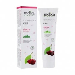 Pasta do zębów dla dzieci Wiśnia, MELICA Organic, 100ml