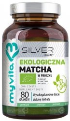 Matcha BIO Powder 100% SILVER PURE, Myvita, 80g