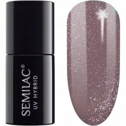SEMILAC Lakier hybrydowy Shimmer 322 Dust Brown 7 ml