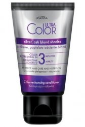 JOANNA Ultra Color Koloryzująca odżywka do włosów 3-minutowa - srebrne i popielate odcienie blond 100 g
