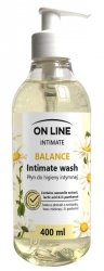 On Line Intimate Płyn do higieny intymnej Balance z ekstraktem z rumianku 400ml