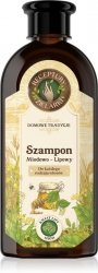 RECEPTURY ZIELARKI Domowe Tradycje Szampon miodowo-lipowy do każdego rodzaju włosów 350ml