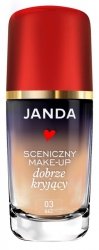 JANDA Make-Up Sceniczny dobrze kryjący nr 03 beż  30ml