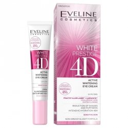EVELINE White Prestige 4D Aktywnie wybielający krem pod oczy 20 ml