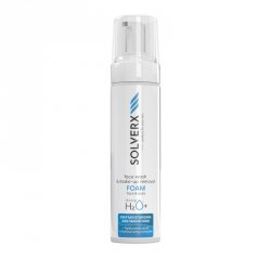 SOLVERX Deep H2O+ Pianka do mycia i demakijażu twarzy głęboko nawilżająca - skóra sucha i odwodniona 200 ml