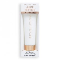 REVOLUTION Juicy Peptide Balsam-błyszczyk do ust Clear Ice 8 ml