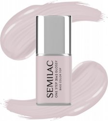 SEMILAC One Step Glossy 3in1 Lakier hybrydowy do paznokci S610 Barely Pink 7 ml