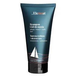 Men's shampoo and wash gel 3-in-1, Element