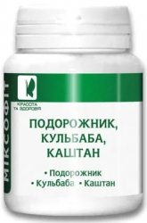 Fitoprodukt Babka, Mniszek, Kasztanowiec, MIKSOFIT, 45 tabletek