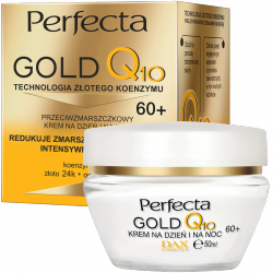 PERFECTA Gold Q10 60+ Krem przeciwzmarszczkowy na dzień i na noc 50 ml