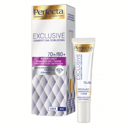 PERFECTA Exclusive 70+/80+ Krem pod oczy i na powieki redukujący zmarszczki i cienie 15 ml