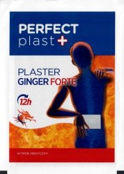 Warming Plaster with Ginger Forte, Perfect Plast, 12x18cm