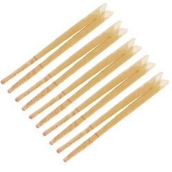 Ear Candles - Natural, Unscented, 5 pair