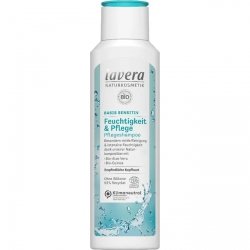 Łagodny szampon nawilżający z wyciągiem z bio-aloesu i komosy ryżowej, LAVERA Basis Sensitiv, 250ml