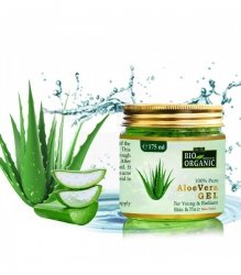 Bio Organic Aloe Gel for Skin and Hair, Indus Valley, 175ml