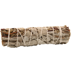 White Sage, Royal Sage - Natural Smudge Stick, 10cm