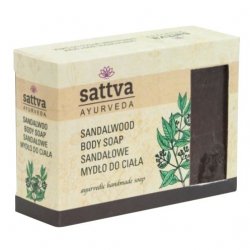 Sandalwood Natural Glycerine Soap Sattva, 125g