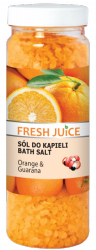 Orange & Guarana Bath Salt, Fresh Juice, 700g