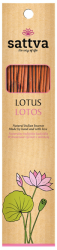 Lotus Natural Incense Sticks, Sattva, 30g