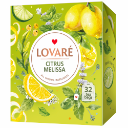 Zestaw herbat Citrus Melissa Lovare, 4 rodzaje po 8 szt.