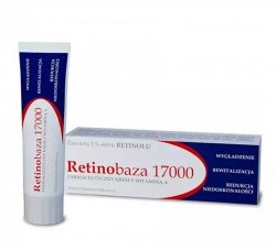 RETINOBAZA 17000 Krem farmaceutyczny z Witaminą A, 30g