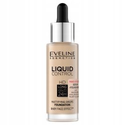 EVELINE Liquid Control HD Podkład do twarzy nr 015 Light Vanilla 32 ml