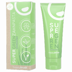 Wegańska Pasta do Zębów Super Green, happybrush, 75ml