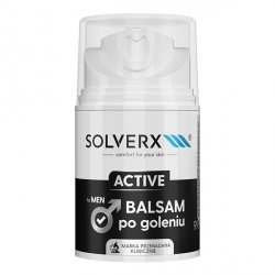 Balsam po goleniu, SOLVERX ACTIVE, 50 ml