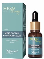 Ultranawilżające Serum - Koktajl z kwasem hialuronowym, NACOMI Meso Therapy