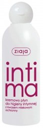 Ziaja Intima, kremowy płyn z kwasem mlekowym do higieny intymnej, 200ml