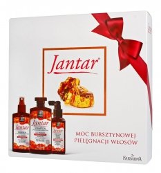 Zestaw prezentowy Jantar (szampon 330ml+wcierka 100ml+mgiełka 200ml)