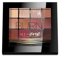 Eveline All in One Eyeshadow Palette Cienie do powiek Burn - paletka  12g