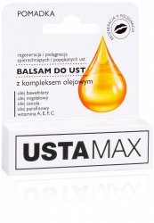 Ustamax, Balsam do Ust z Kompleksem Olejowym, 4,9 g