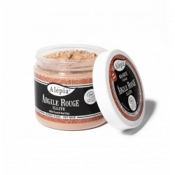 Czerwona Glinka Naturalna w Proszku, Alepia, 150g
